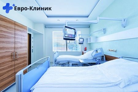 Палата диспансера Больничная палата с двумя койками